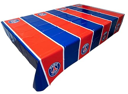 PSG Kunststoff-Tischdecke, offizielle Kollektion Paris Saint Germain, 130 x 180 cm