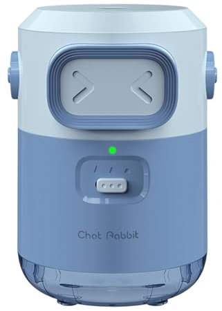 Euakee Elektrischer Bleistiftspitzer, vollautomatischer Bleistiftspitzer, automatisches Ein- und Aussteigen, wiederaufladbarer freihändiger Bleistiftspitzer für 6.5-8mm, Zuhause, Klassenzimmer (Blau)