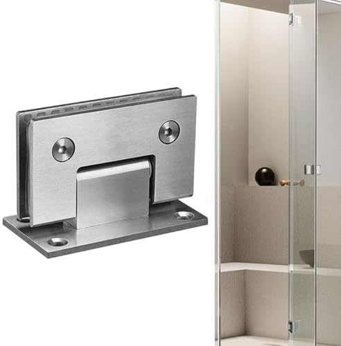 Bisagras de puerta de cristal, bisagras de repuesto resistentes para puerta de cocina, bisagras de puerta de ducha para dormitorio, trastero, puerta de entrada de sótano