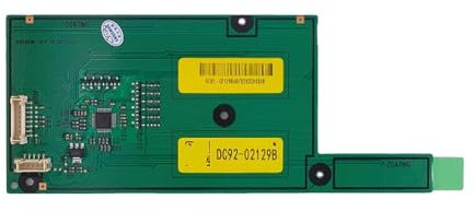 WVGFAUXA Scheda Madre, Compatibile con Samsung, Pannello Touch for Lavatrice A Tamburo DC92-02129B, Scheda Pulsanti