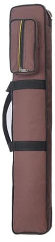Gralara Billard Queue Tasche, Billard Queue Tasche Portable für 2 Sticks, Pool Queue Tasche, Snooker Sticks Billardtasche Tragetasche mit Schulterriemen für 1/2 Snooker Queue