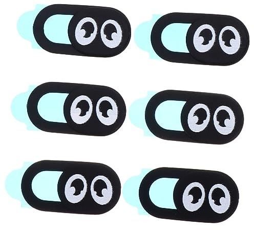 Gatuida 6pièces Cache-Webcam Lot de Autocollants De Confidentialité pour Cache-caméra Ordinateur Portable Et Cache-Objectif De Téléphone Cache-Objectif pour Webcam Tablette