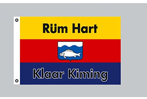 Everflag Flagge 90 x 150 : Sylt Rüm Hart - Klaar Kiming