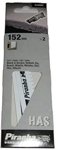 Piranha Cutsaw Blade Light Masonry HAS, 152 mm - Set of 2