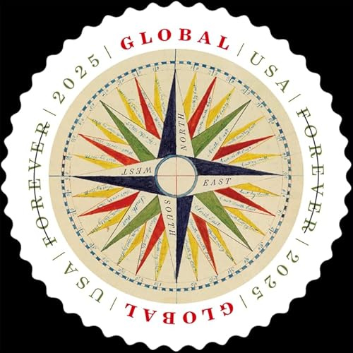 Global Forever International U.S. Hoja de sellos postales de 10 sellos