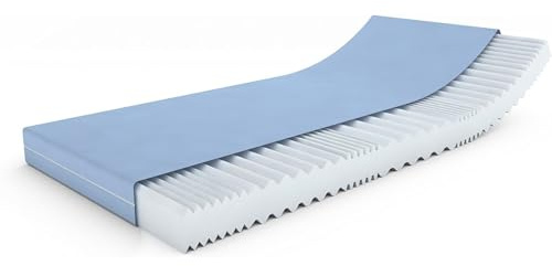 MSS e.K. VitalFoam Wellness Matratze Marken Kaltschaum / 90 x 200 cm / 7 Zonen / H3