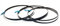 SBM - Set di 3 lame per sega a nastro in acciaio, 2240 x 10 x 0,65 mm, con 18 denti per pollice