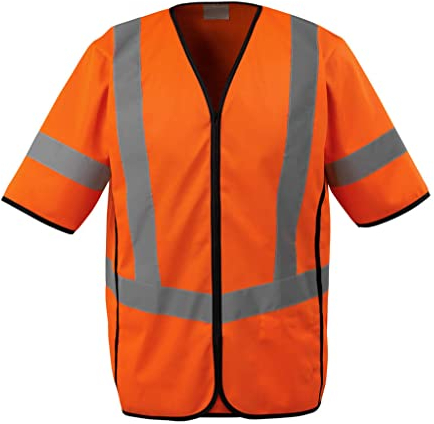 Mascot 50216-310-14-M Verkehrsweste Klasse 3, Warn-Orange, M