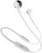 JBL Tune 205 BT Bluetooth Kopfhörer - Silber – Wireless Headphones mit 3-Tasten-Fernbedienung und Mikrofon – Ohrhörer für bis zu 6 Stunden Musik mit einer Akkuladung