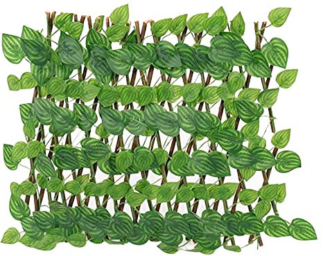 KHBNHJ Clôture rétractable extensible - Clôture de jardin artificielle - Clôture d'intimité pour balcons, décoration de cour, A1