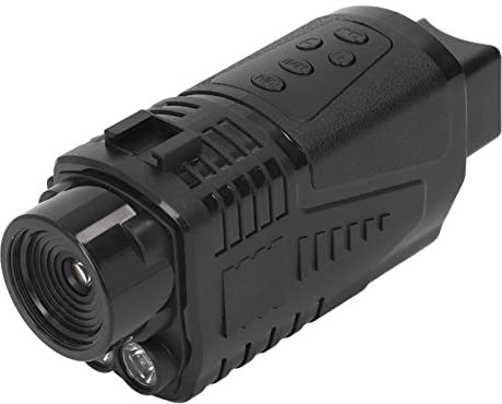 Bewinner 1080P Digital Infrared Night Vision Monocular, 1.5in TFT HD Screen Monocular Telescope for Adults, with IR Light, 5X Magnification, Video Recording for Outdoor Activities