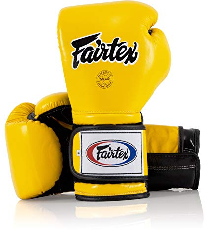 Fairtex Muay Thai Boxhandschuhe BGV9 – Schwerer Schläger mexikanischer Stil – kleine Kleingeld, Trainings- und Sparring-Handschuhe für Kickboxen, MMA K1