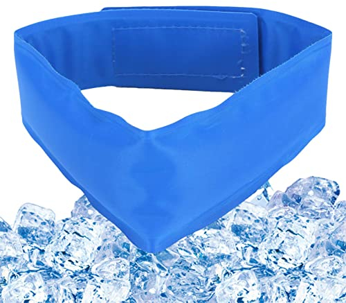 NAIXUE Dog Cooling Bandana Collar, Pet Cooling Collar For Dogs And Cats, Adjustable Dog Instant Cooling Bandanas, Hot Day Breathable Dog Scarf Ice Collar For Small Medium Large Dogs