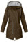 meiodtion regenjacke damen dünn leicht regenjacke damen faltbar regenjacke damen gefüttert regenjacke damen groesse 52 regenjacke damen große größen regenjacke damen #a20(Brown XXXXL)