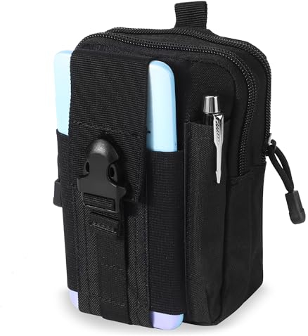 Multifunktionale Gürteltasche für Herren Robust, Kompakt und Wasserdicht | Perfekt für Arbeit, Camping, Wandern, Radfahren, Klettern, Reisen und Täglichen Einsatz