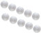 Alasum 10st Wasserball-led-Dekoration Aufblasbarer Ball Led-Spielzeug Spaßspielzeug Für Poolwasser Zarter Wasserball Klare Wasserbälle Zartes Kinderspielzeug Kinder Versorgen PVC Weiß
