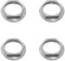 SEKORO Plastic Back Nut 3/4'' BSP for Bathroom Sink Taps - Pack of 4