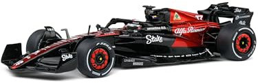 OPO 10 - Auto in Miniatura Formula 1 Compatibile con Alfa Romeo F1 Team C43 Valtteri Bottas Canada GP 2023-1:43 Solido - 4317901