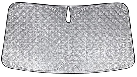 Parasol de Ventana Delantera de Coche Repuesto para Ford Transit 2014-2024, Parasol para Parabrisas de Coche en el Interior Plegable, Protección UV Reflectante contra el Polvo
