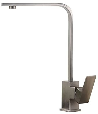 Grifos, Grifo para Fregadero de Cocina para Bar, Estilo Rústico, Comercial, Mezclador, Monomando, Grifo de Cocina, Grifo Deua Caliente Y Fría para Fregaderos./Marrón Claro/a