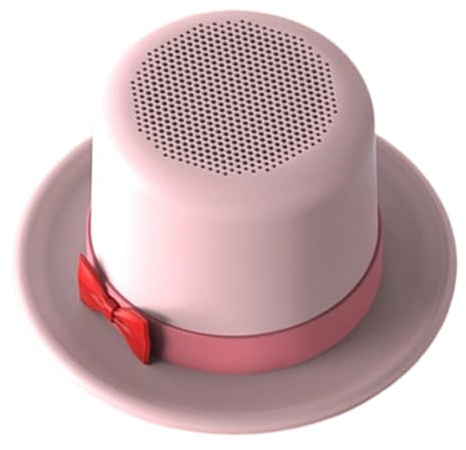 Small Wireless Speaker - High Hat Shape Sound Box, Magnetic Mini Speaker with Phone Stand, Portable Audio for Room, Car, Picnic, Party, Travel, Fitness, Training, Thui
