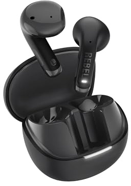 Fresh 'n Rebel Twins Core 2 Auricolari Wireless - Suono Chiaro - 40h Autonomia - Bluetooth 6.0-2 Microfoni per Chiamate - Multipoint - Ricarica Rapida - Resistenti agli schizzi (Storm Grey)