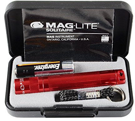 Maglite Boxed AAA Solitaire Torch - Red