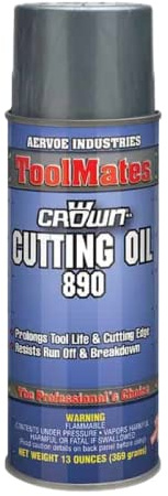 Aervoe Industries 890 13 oz Non-Flammable Low Odor Water-Based Lubricant Cutting Oil,A890-1
