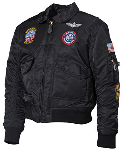 MFH US Kinder-Pilotenjacke, CWU, mit Fliegerabzeichen
