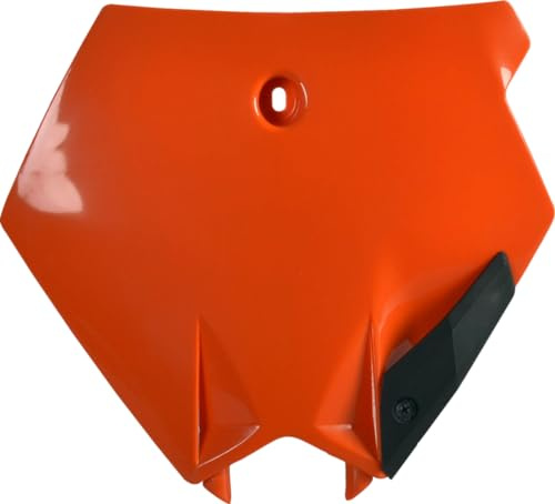 Polisport Front Number Plate - Orange, Color: Orange 8662400001
