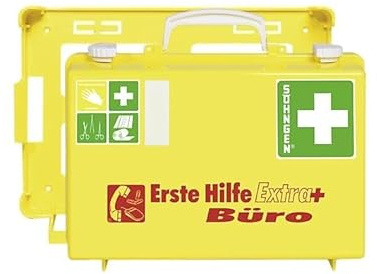 Erste-Hilfe-Koffer EXTRA+ SN-CD gelb plus mit Füllung nach Ö-Norm Z 1020-1