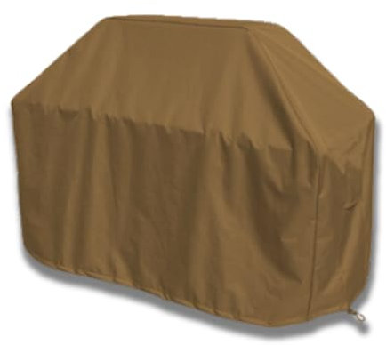 HBCOLLECTION Copertura Barbecue grande resistente e impermeabile, Telo Copri per barbecue a gas a 3-4 fuochi, antivento, antistrappo, per esterni 4 stagioni