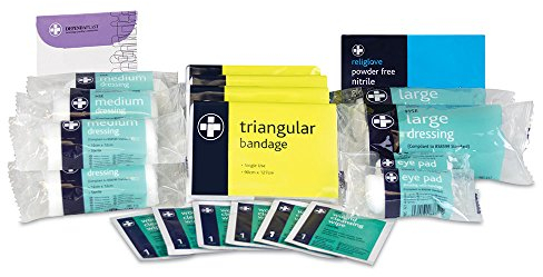 Reliance Medical 10 Persons First Aid Refill Pack, Essential Supplies for Workplace Safety, HSE Compliant, Product Code 121