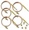 Spares2go Kit de termopar universal y fijaciones (900 mm, 5 unidades)