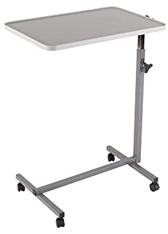 Bett-Tisch INVACARE L865 fahrbarer, höhenverstellbarer Bett-Tisch Beistelltisch