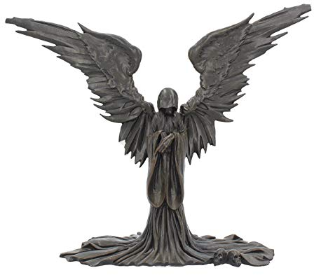 Nemesis Now Todesengel Figur, 28 cm, Schwarz