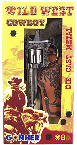 Gonher - 201/0 - Single Revolver - Wild West - 8-Coup - Noir