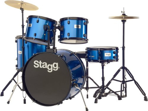 5-piece, 6-ply basswood, 22 standard drum set w/ hardware