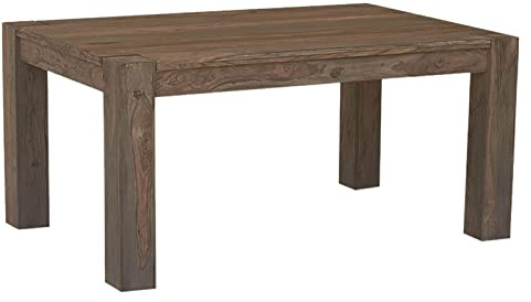 MASSIVMOEBEL24.DE | Nature Grey Esstisch Big Sheesham Beine 13x13 - Verschiedene Größen, Farbe:grau geölt, Größe:240x100 cm
