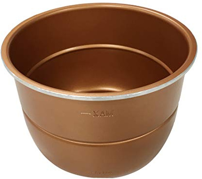 Pressure King Pro 5 Litre Inner Pot, Also Available 6 Litre and 3 Litre Sizes, Aluminium, Copper