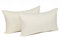WOLTU 2er Set Kissenbezug 30x50 cm Creme 100% Baumwolle, Nur Kissenbezug - Kissenbezüge Kopfkissenbezug mit Reissverschluss,Weicher Sofakissenbezug, Doppelpack Dekokissenbezug