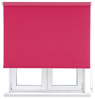 VIEWTEX Thermo-Verdunkelungsrollo, Fuchsia, 105 x 250 cm, blockiert das Licht, 5 Jahre Garantie