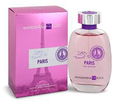 Lets Travel To Paris by Mandarina Duck for Women - 3.4 oz EDT Spray