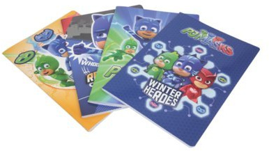 Giochi Preziosi Notizbuch Maxi A4 100 Gramm, Lineatur 0Q (kariert 5 mm, mit, Mehrfarbig, 8056379053040