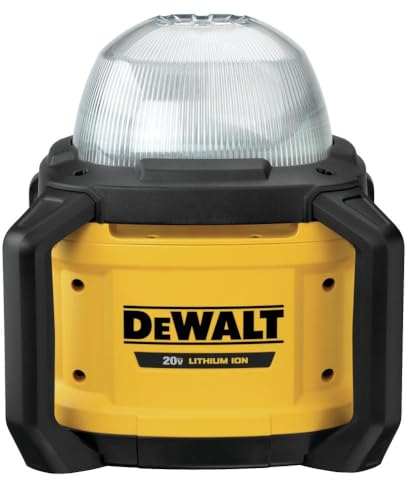 DEWALT 20V MAX LED Work Light, Compact and Portable, Weather and Dust Resistant, Cordless (DCL074)