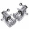 Frankberg 2x Pinza Freno Pinza del Freno Posteriore Sinistra Destra Alluminio Compatibile con Clio III Grandtour KR0/1 Clio III BR0/1 CR0/1 Replace# 7701208361
