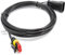 vhbw Niederspannungs-Kabel Transformator Kabel kompatibel mit Gardena Robotic R70Li, R75Li, R80Li (ab Bj. 2016) Mähroboter, Rasenmäher, 3m