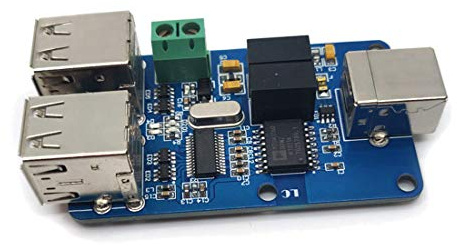 Hailege 4-Kanal-ADUM3160 B0505S 1500V USB-zu-USB-Spannungstrennmodul unterstützt 12 Mbit/s 1,5 Mbit/s