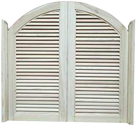 LIANGLIANG Schwingtüren Cafe Türe Balkon Garten Eingang Halbe Taille Massivholz Fensterläden Innen Suspension Automatisch Schließen, Größe Anpassbar (Color : A, Size : 85x70cm)