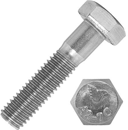 Sechskantschrauben mit Schaft M8x35 mm aus Edelstahl A2 (5 Stück) | DIN 931 - Maschinenschrauben - Gewindeschrauben - Schrauben von MESAROS®